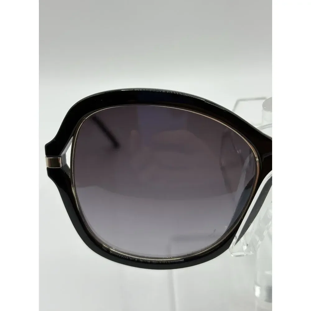 Guess Oversized Round Sunglasses Black Gradient Lens